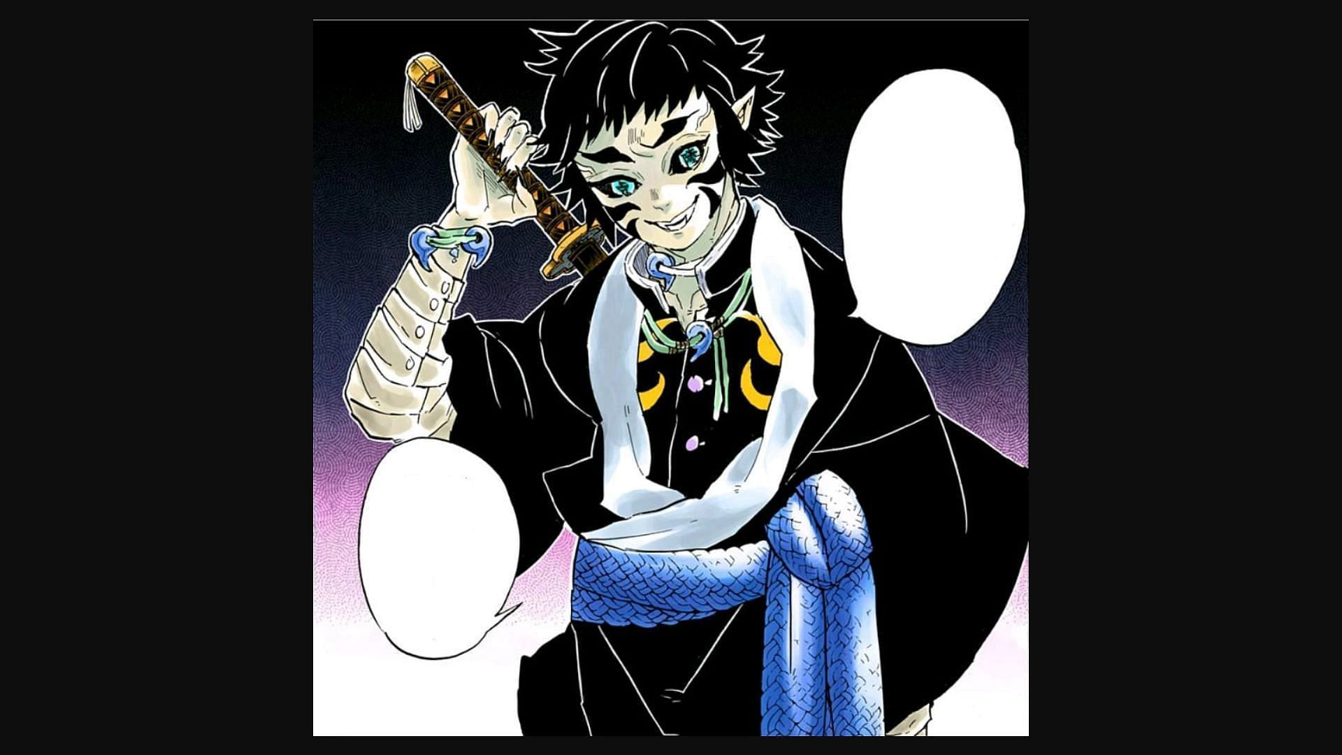 Kaigaku as seen in the Demon Slayer manga (Image via Koyoharu Gotouge/Shueisha)