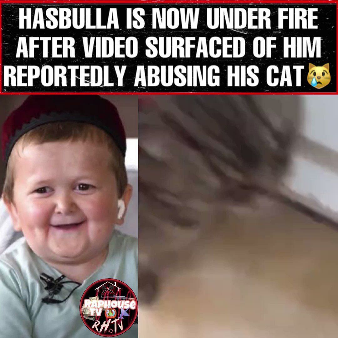 Video shows Hasbulla abusing his cat, shocking and angering fans