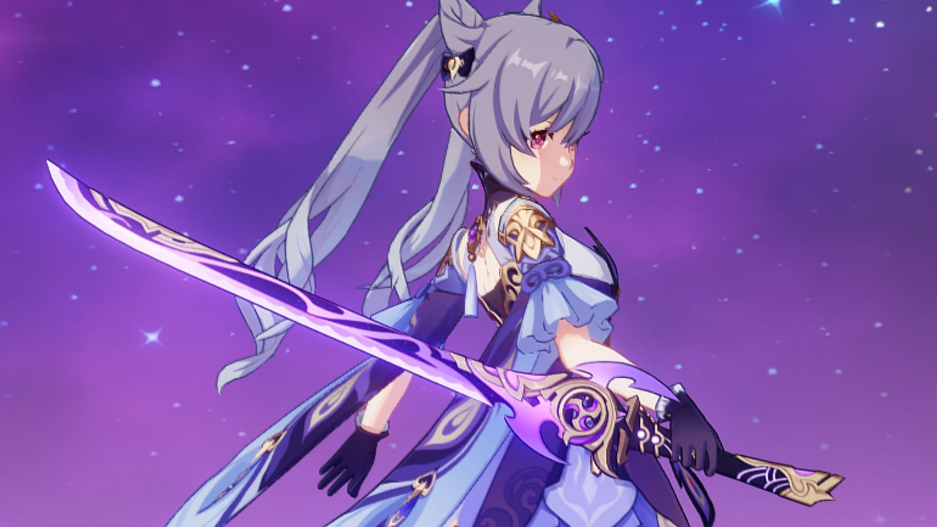 Keqing is also very good with this Sword (Image via HoYoverse)