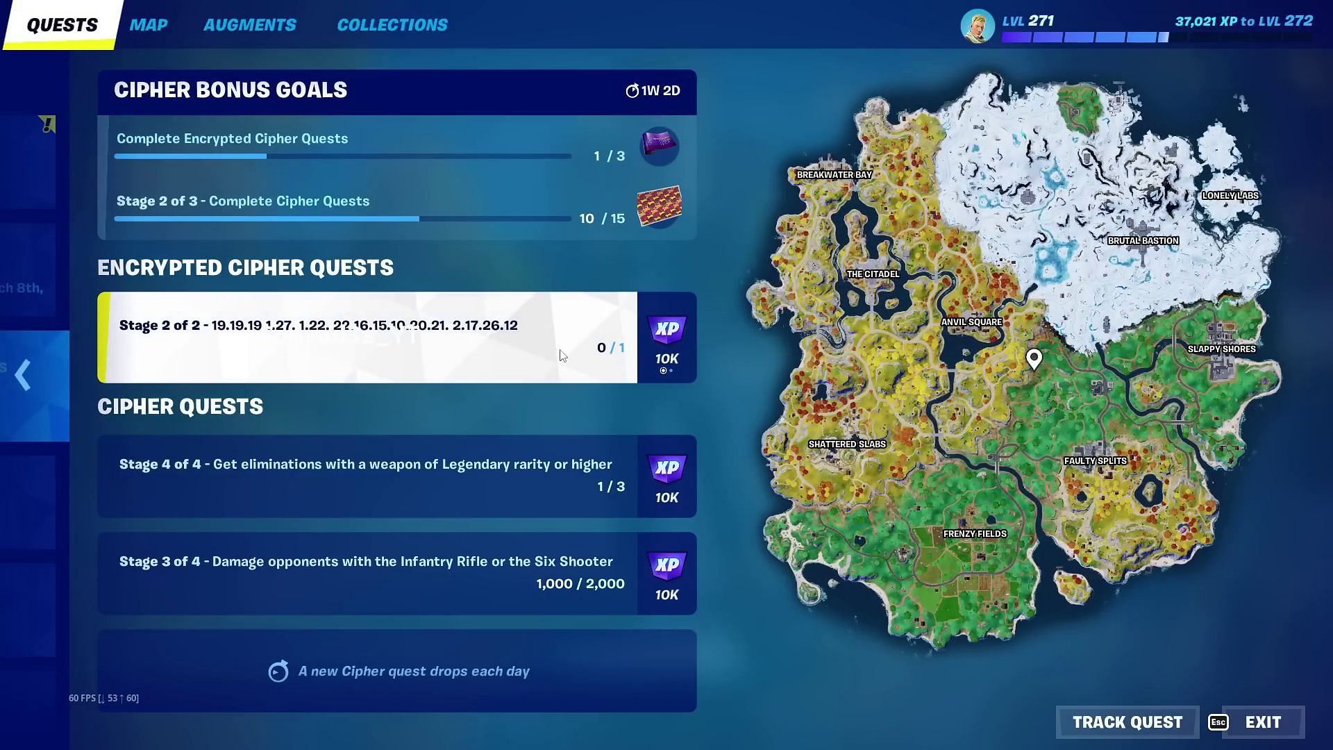 Quests Tab Page 2 in Fortnite (Image via YouTube/Comrad3s)