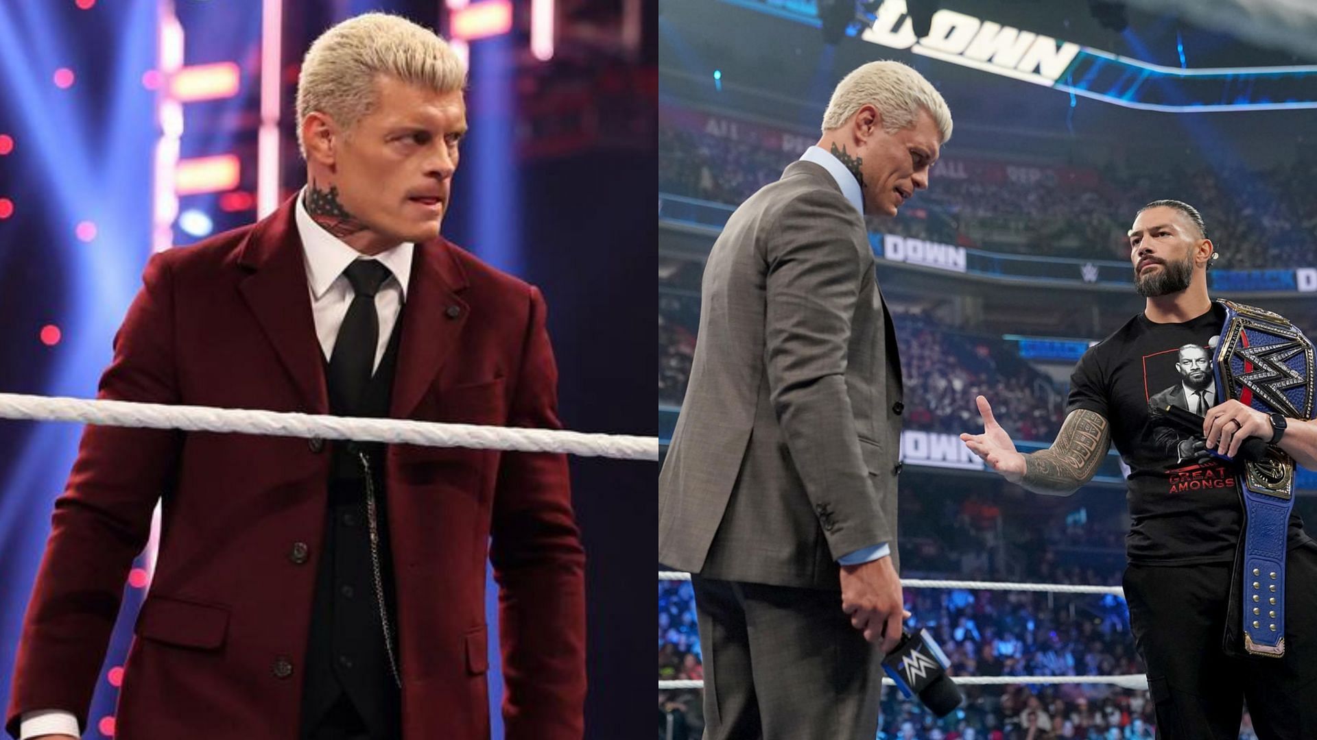 Cody Rhodes will face Roman Reigns at WWE WrestleMania 39