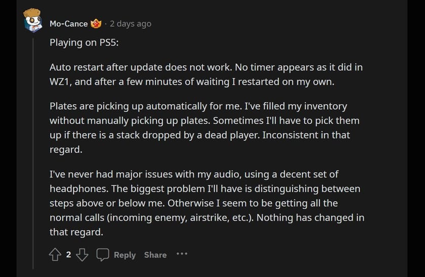 Warzone 2 fans furious over missing changes that were promised with