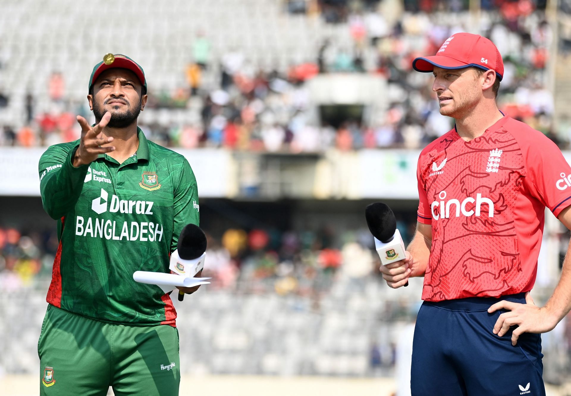 Bangladesh v England - 2nd T20 International