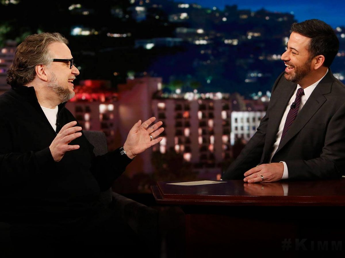 Guillermo del Toro in Jimmy Kimmel live