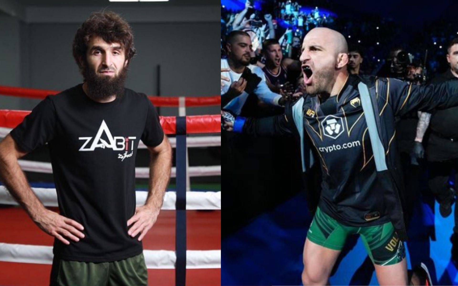 Zabit Magomedsharipov (Left) and Alexander Volkanovski (Right) [Images via: @zabit_magomedsharipov and @alexvolkanovski on Instagram]