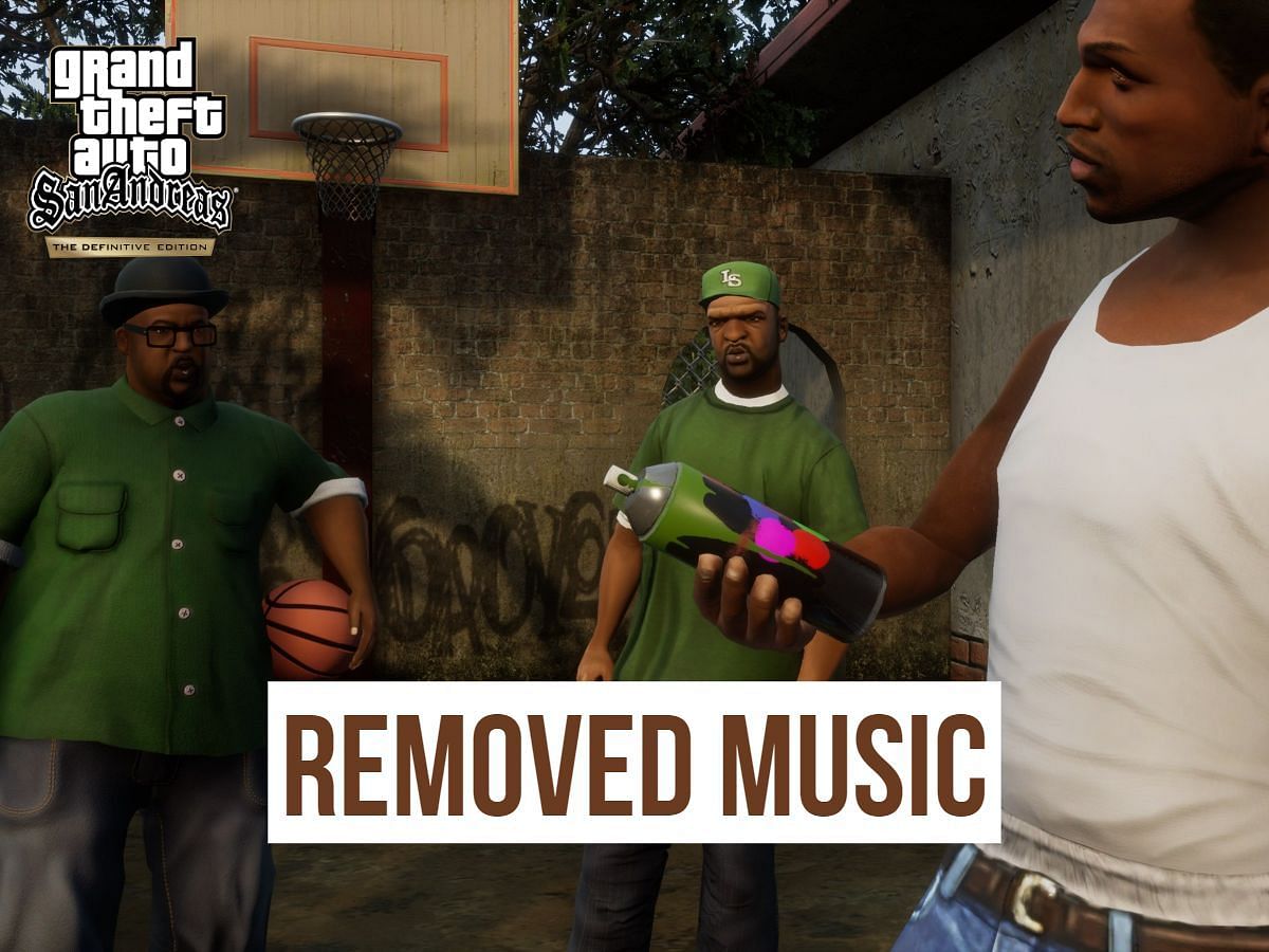 Why Rockstar had to remove these 21 tracks from GTA San Andreas: The Definitive Edition (Image via Sportskeeda)