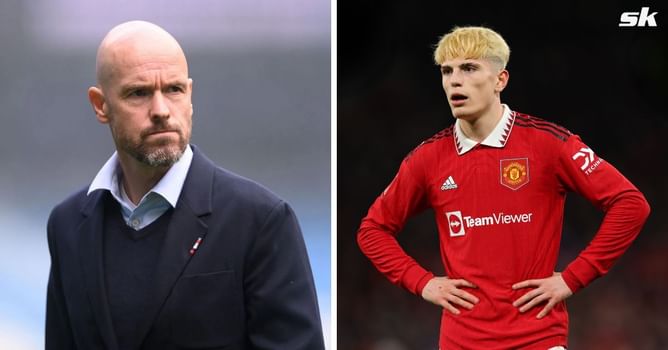 Manchester United coach Erik ten Hag issues worrying injury update on Alejandro Garnacho ahead of Real Betis encounter - Reports