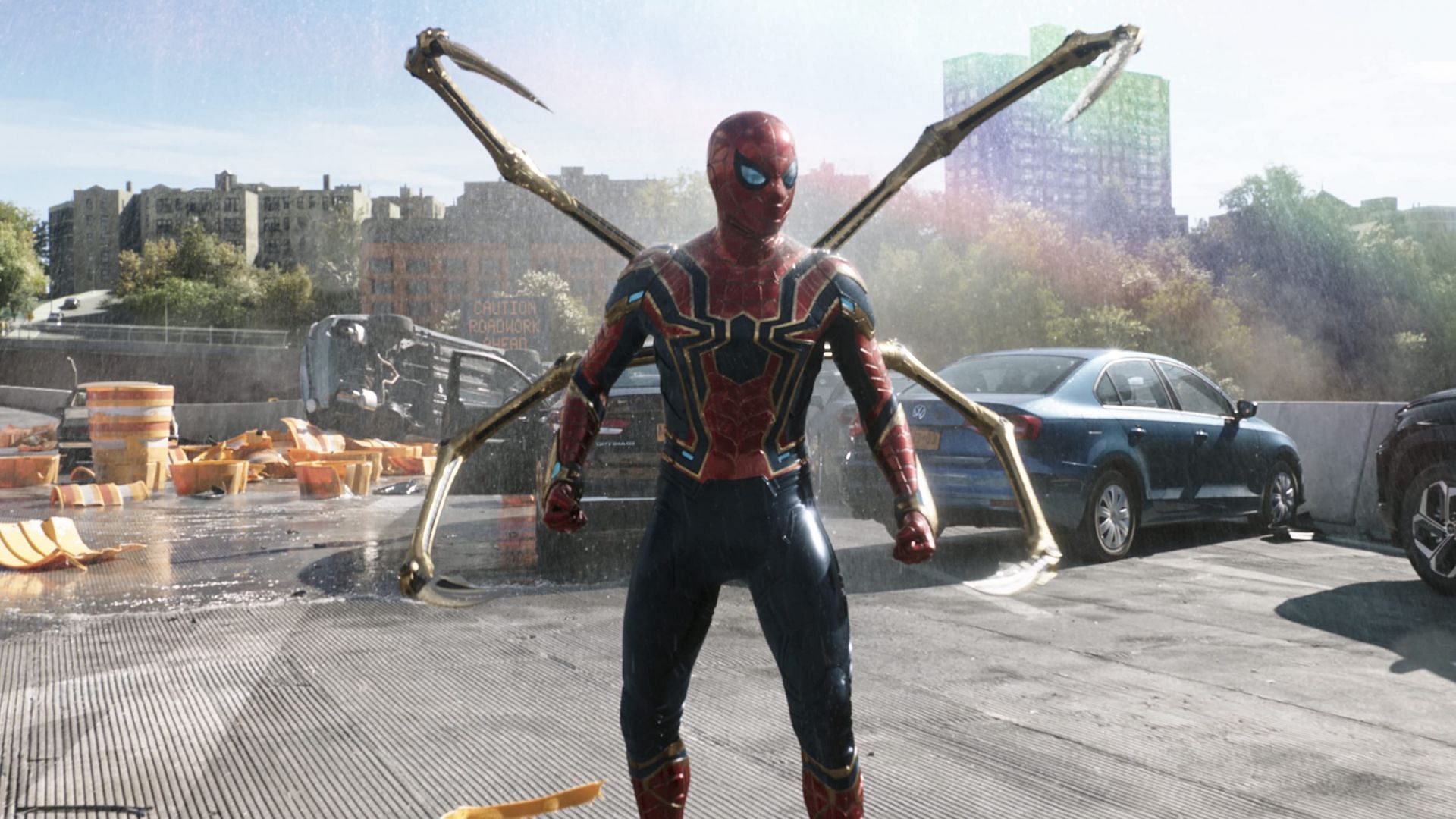 Swinging into action once again! (Image via Marvel Studios)