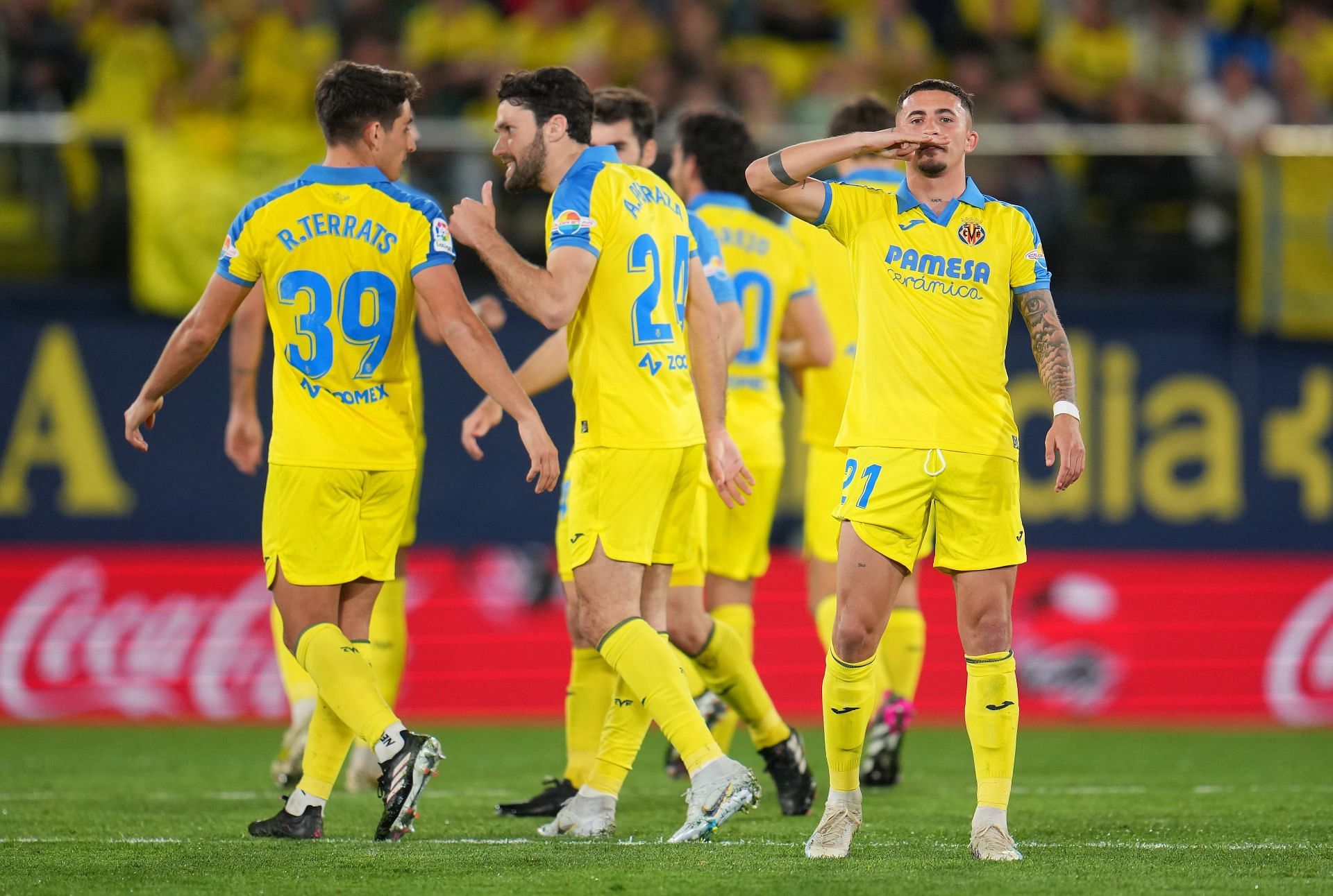 Villarreal settle for first leg draw with Anderlecht in rain