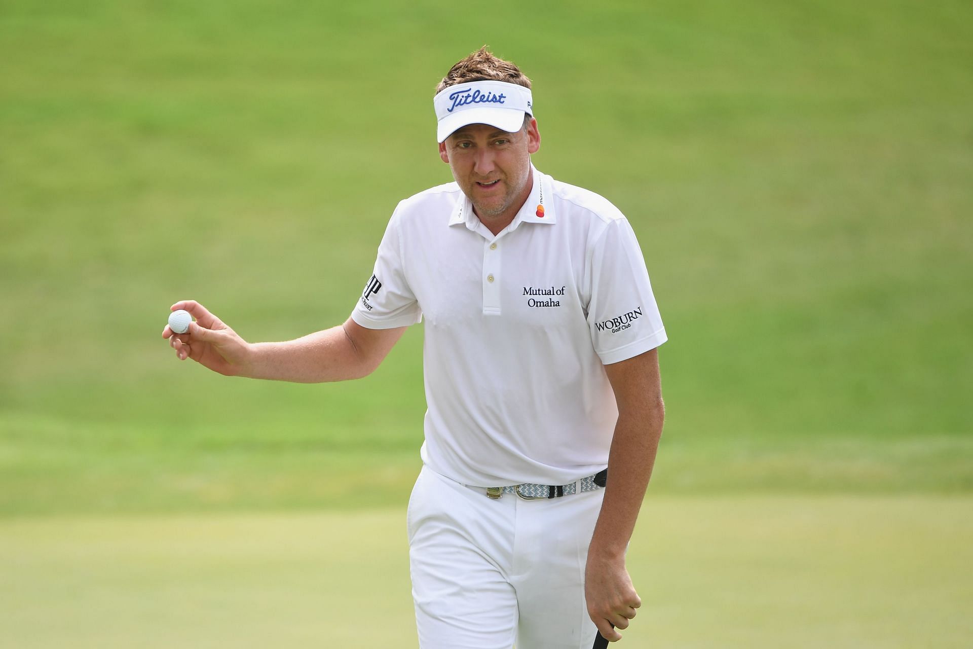 Ian Poulter at the 2017 PGA Championship at Quail Hollow Club