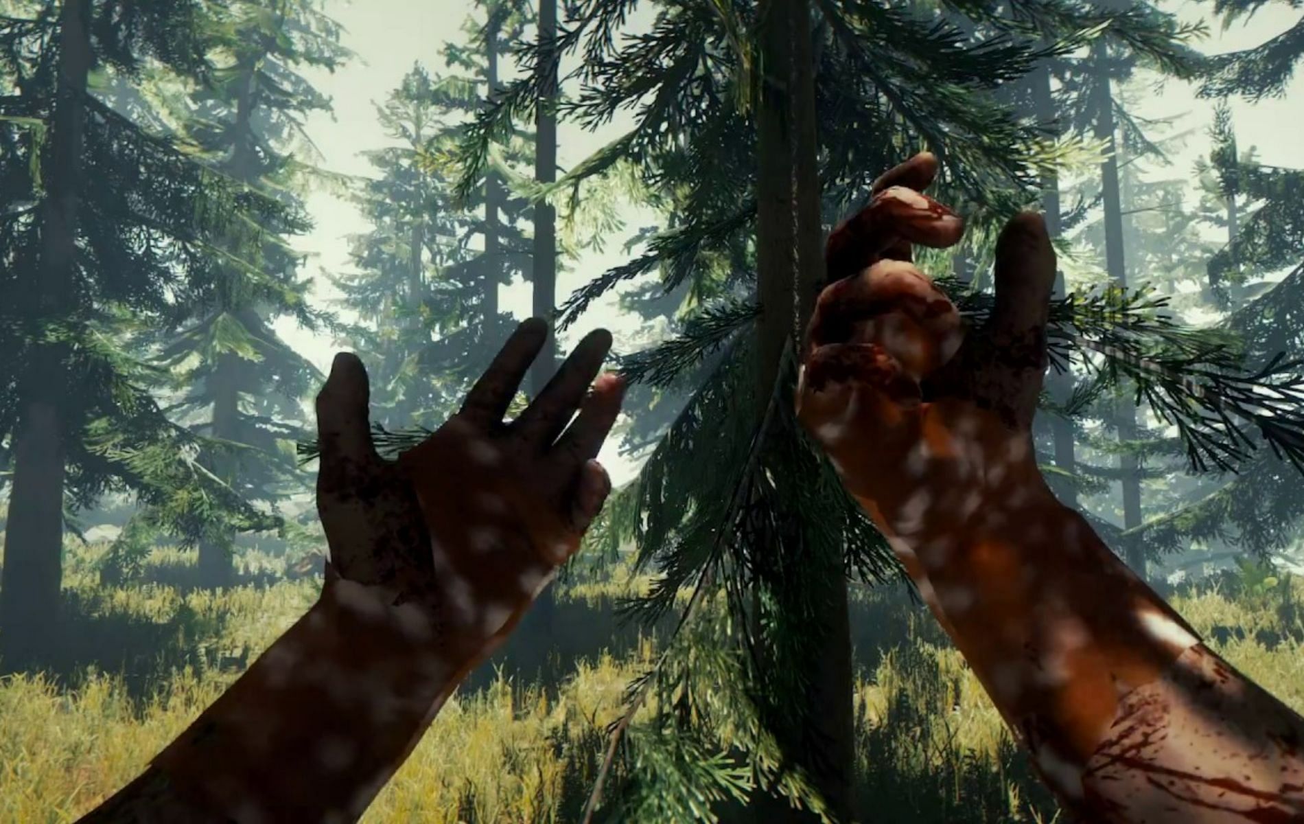 Heck yeah, Sons of the Forest update adds weapon hotkeys