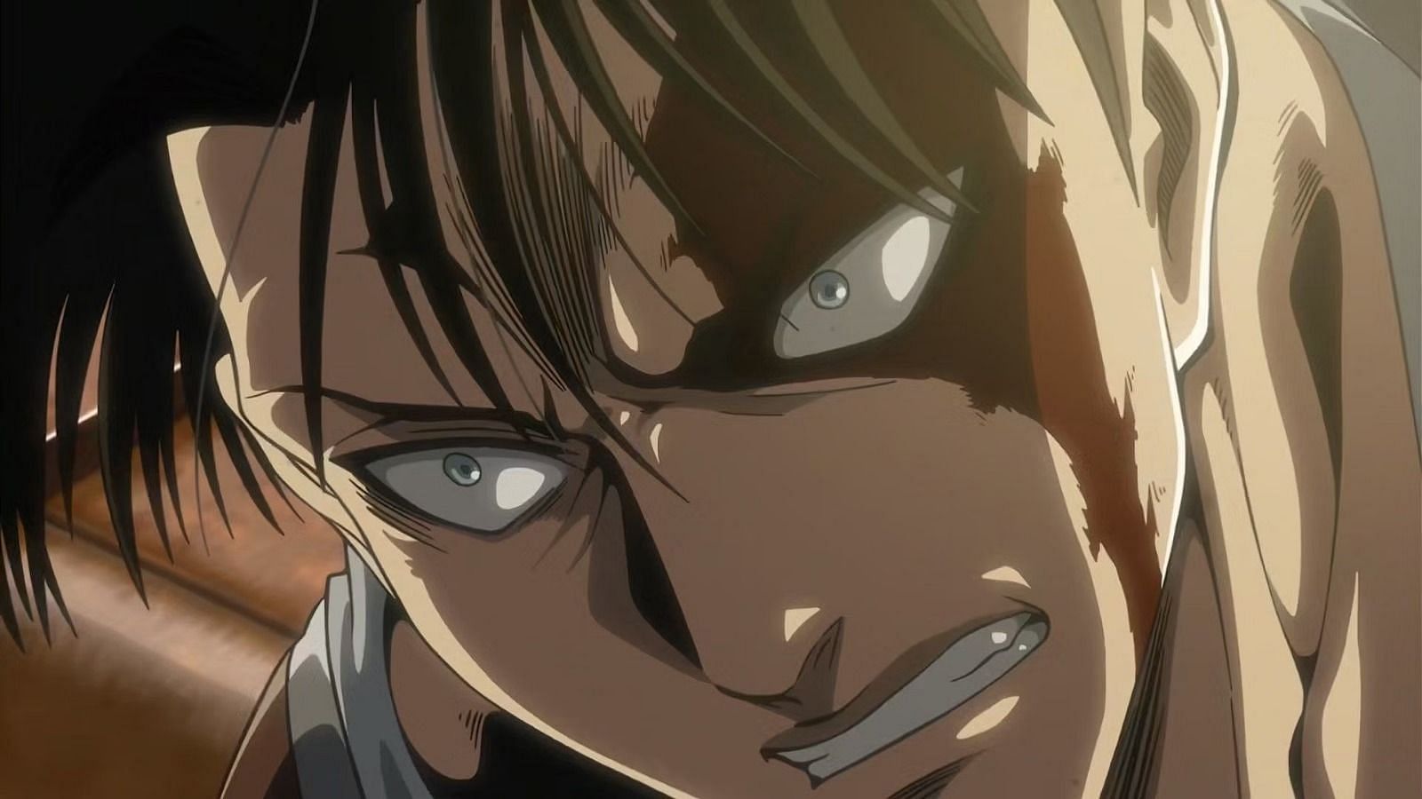 Levi as seen in the anime. (image via MAPPA)
