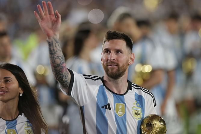 "Every time he touches the ball, he makes it smile" - Nicolas Gonzalez says mere words can't explain Argentina captain Lionel Messi's greatness