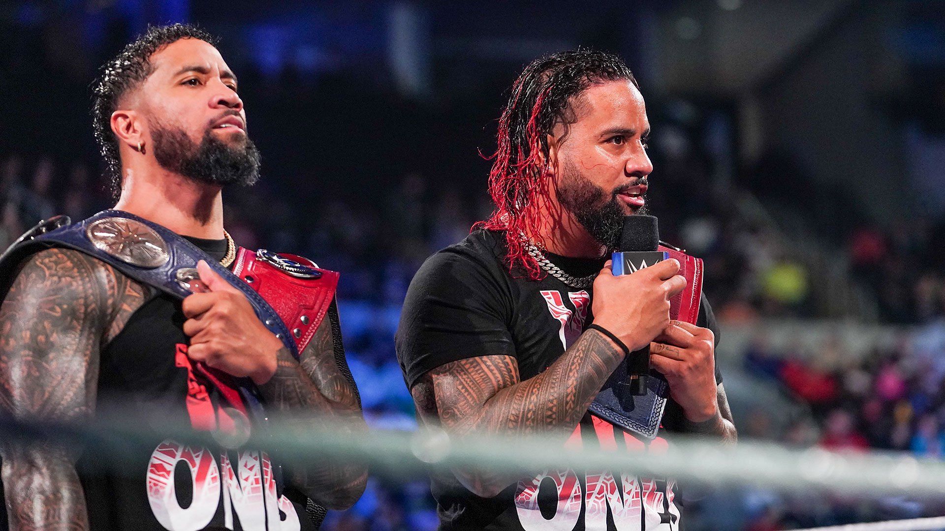 The Usos on SmackDown