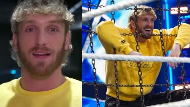 "I'm not very happy" - Logan Paul sends message to WWE RAW star in behind-the-scenes footage from Elimination Chamber