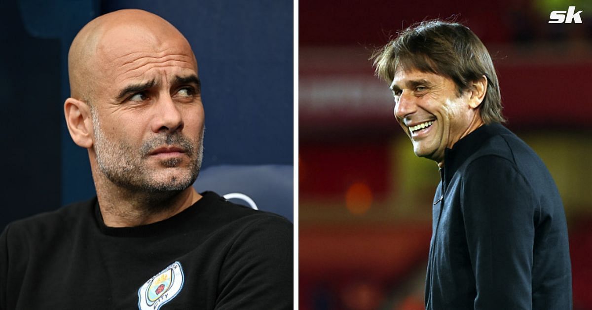 Antonio Conte took a dig at Manchester City manager Pep Guardiola