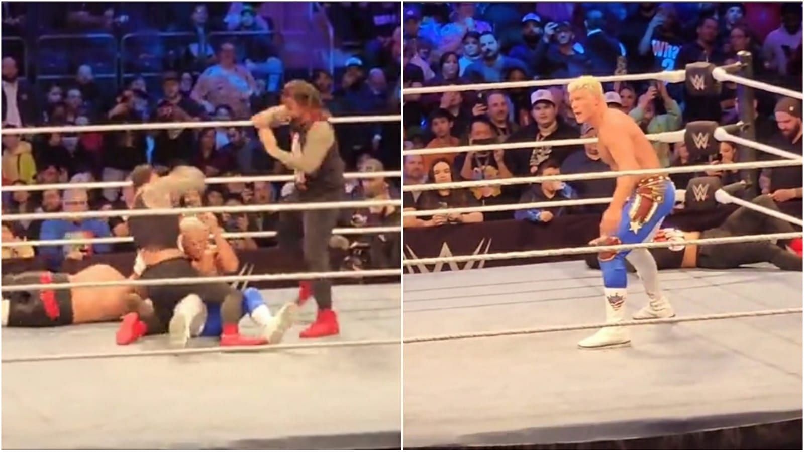 Cody Rhodes was in action at WWE live event in New York!