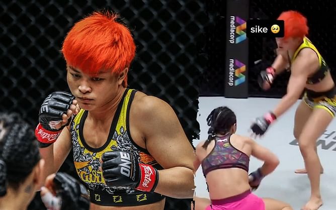 Stamp Fairtex shows incredible restraint in a show of respect for her opponent