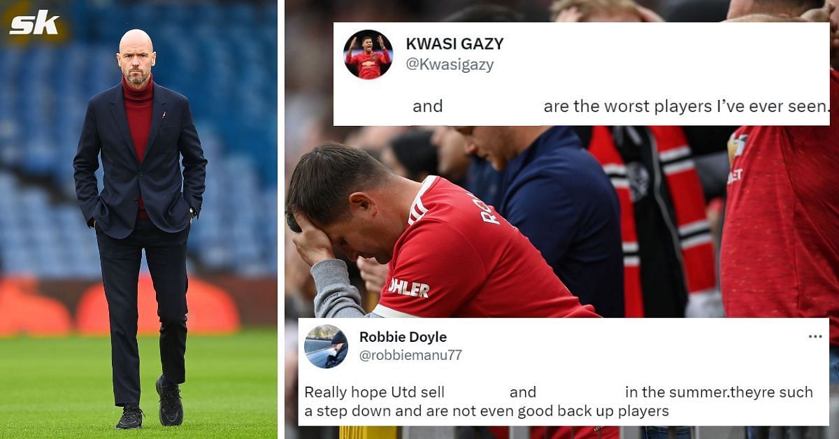 Manchester United fans have slammed the duo of Harry Maguire and Scott McTominay.
