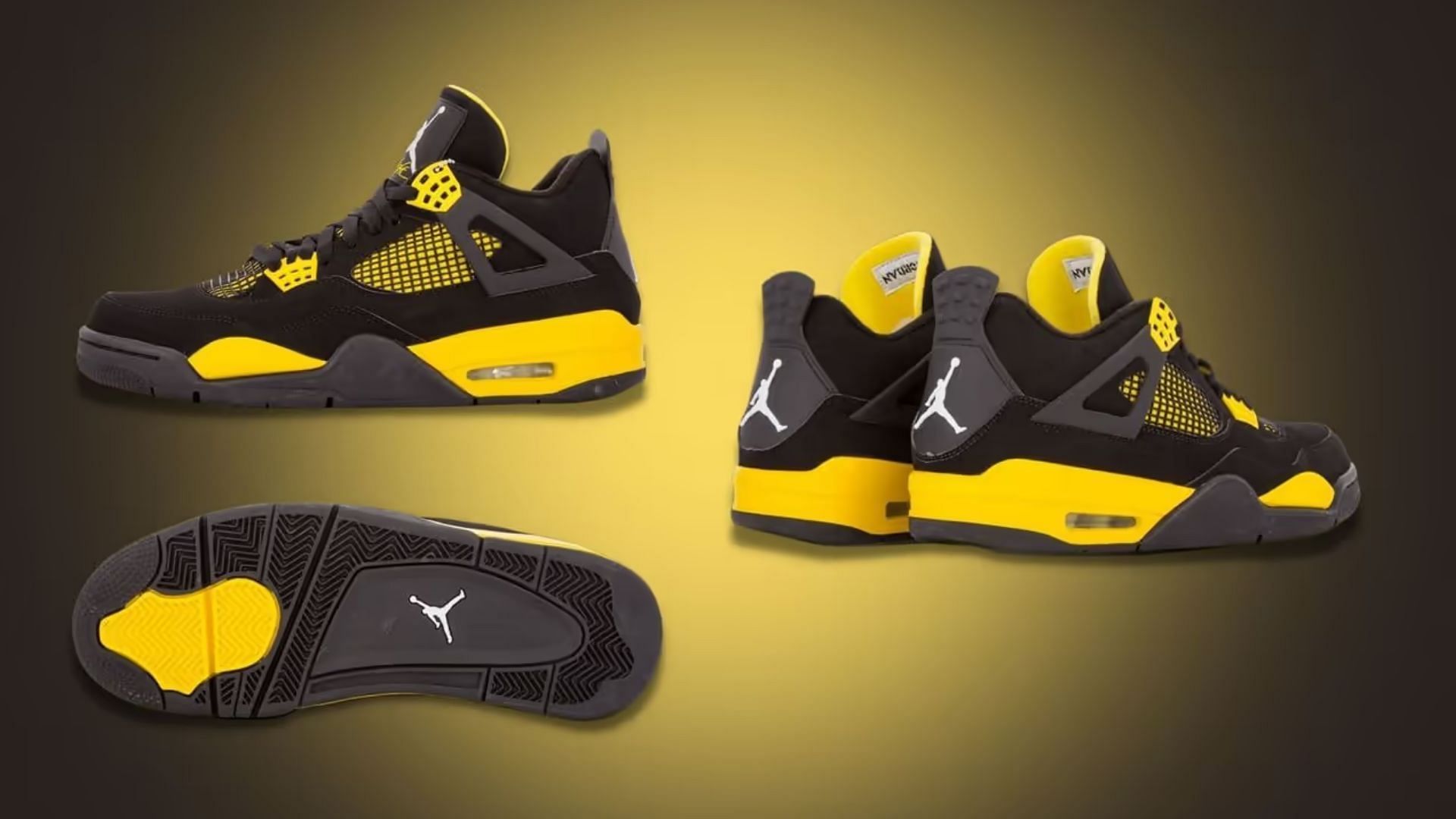 Air Jordan 4 &quot;Thunder&quot; (Image via Sportskeeda)