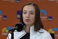 Iga Swiatek speaking following her withdrawal from the Miami Open