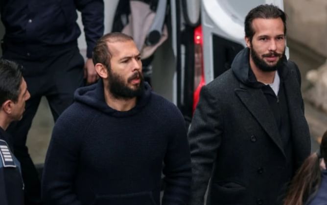 Andrew Tate allegedly in more trouble for discussing "bribes to Romanian officials" on unauthorized call from prison