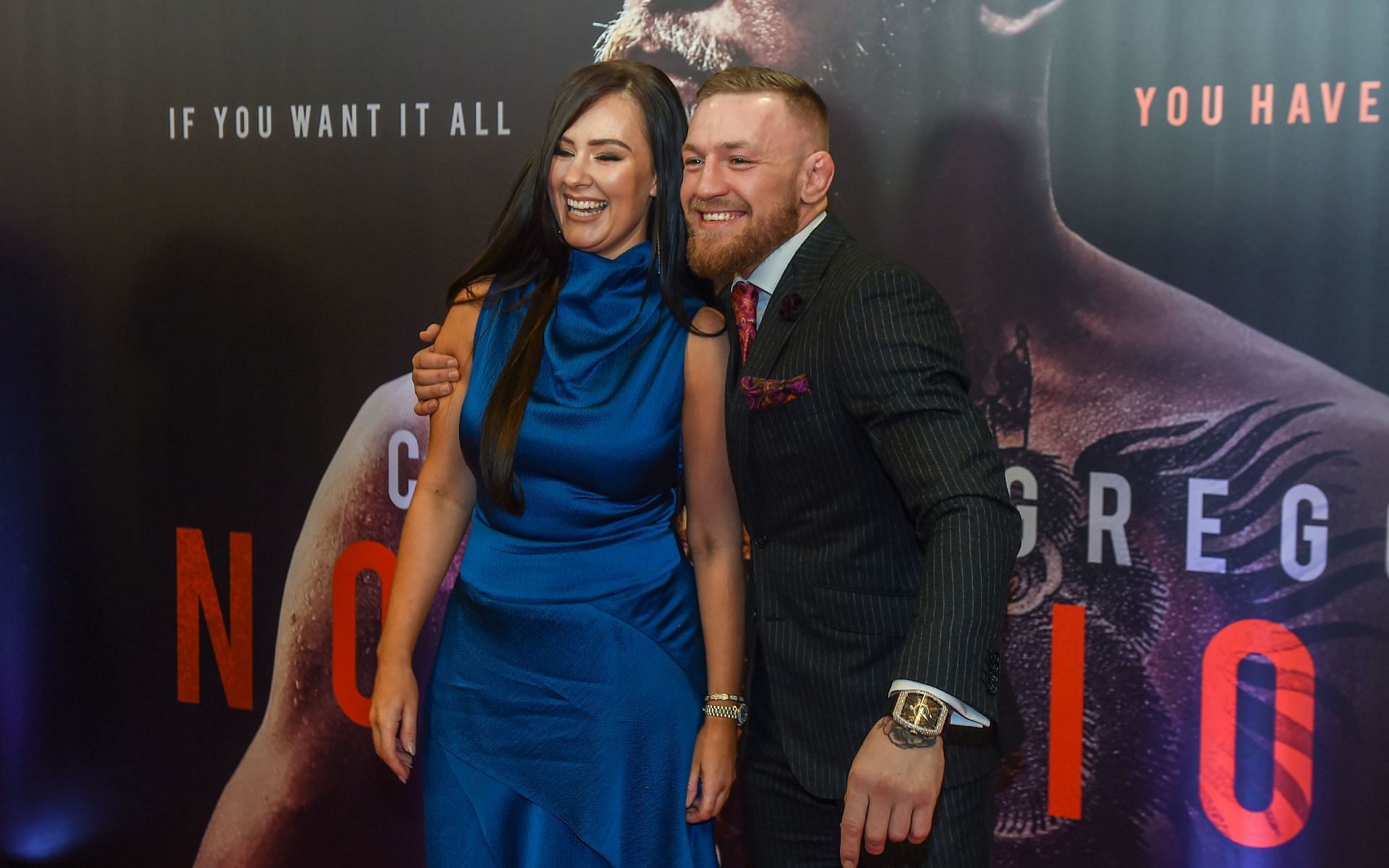 Conor McGregor and Dee Devlin [Image Credits: @MMAFighting on Twitter]