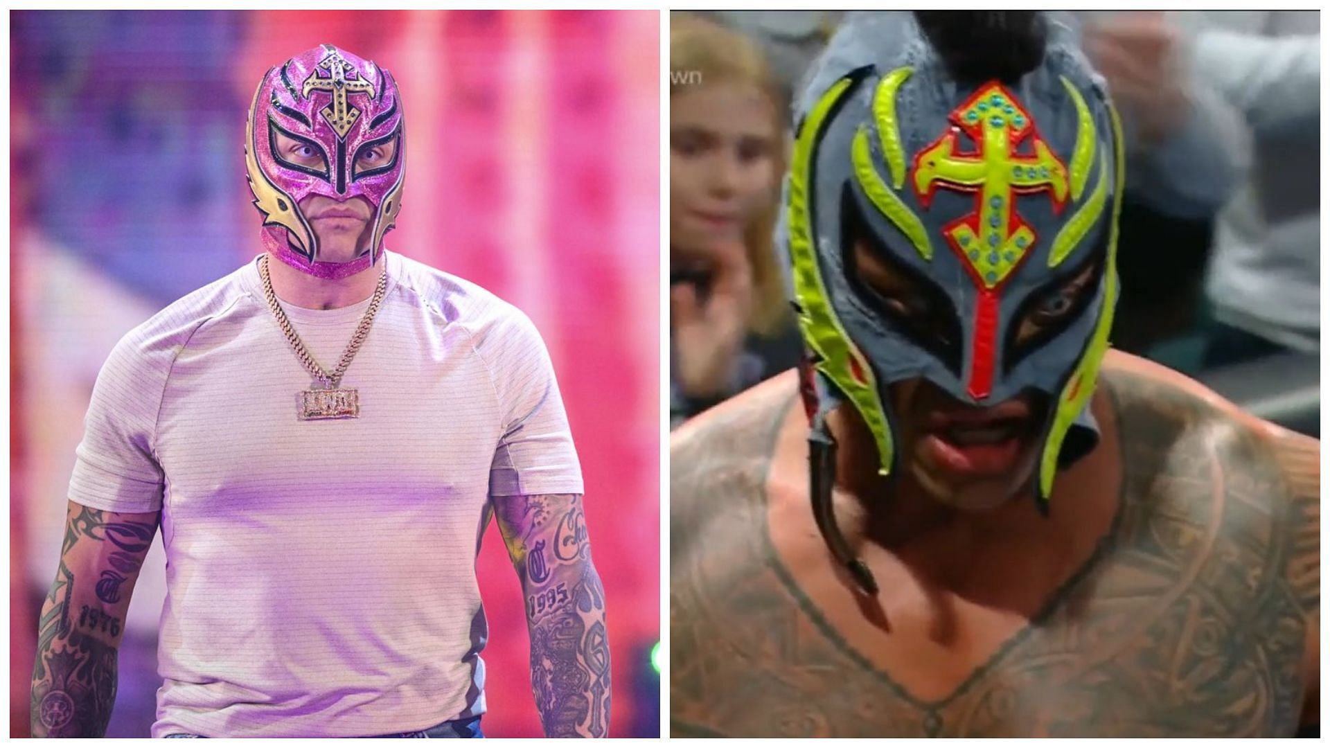 Rey Mysterio is a former WWE champion.