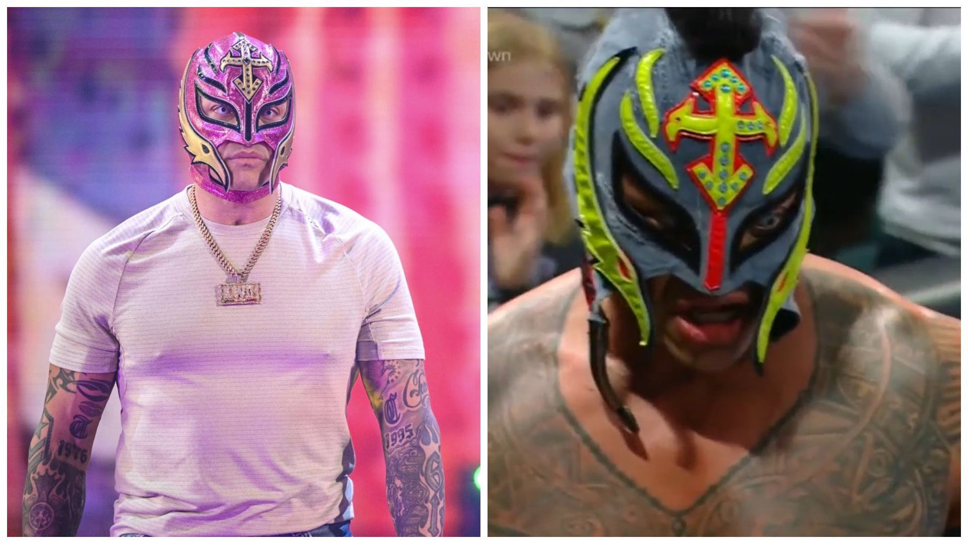 Rey Mysterio is a former WWE champion.