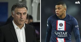 "He's the best striker in the world" - PSG boss Christophe Galtier hails Kylian Mbappe after his record-breaking goal against Nantes