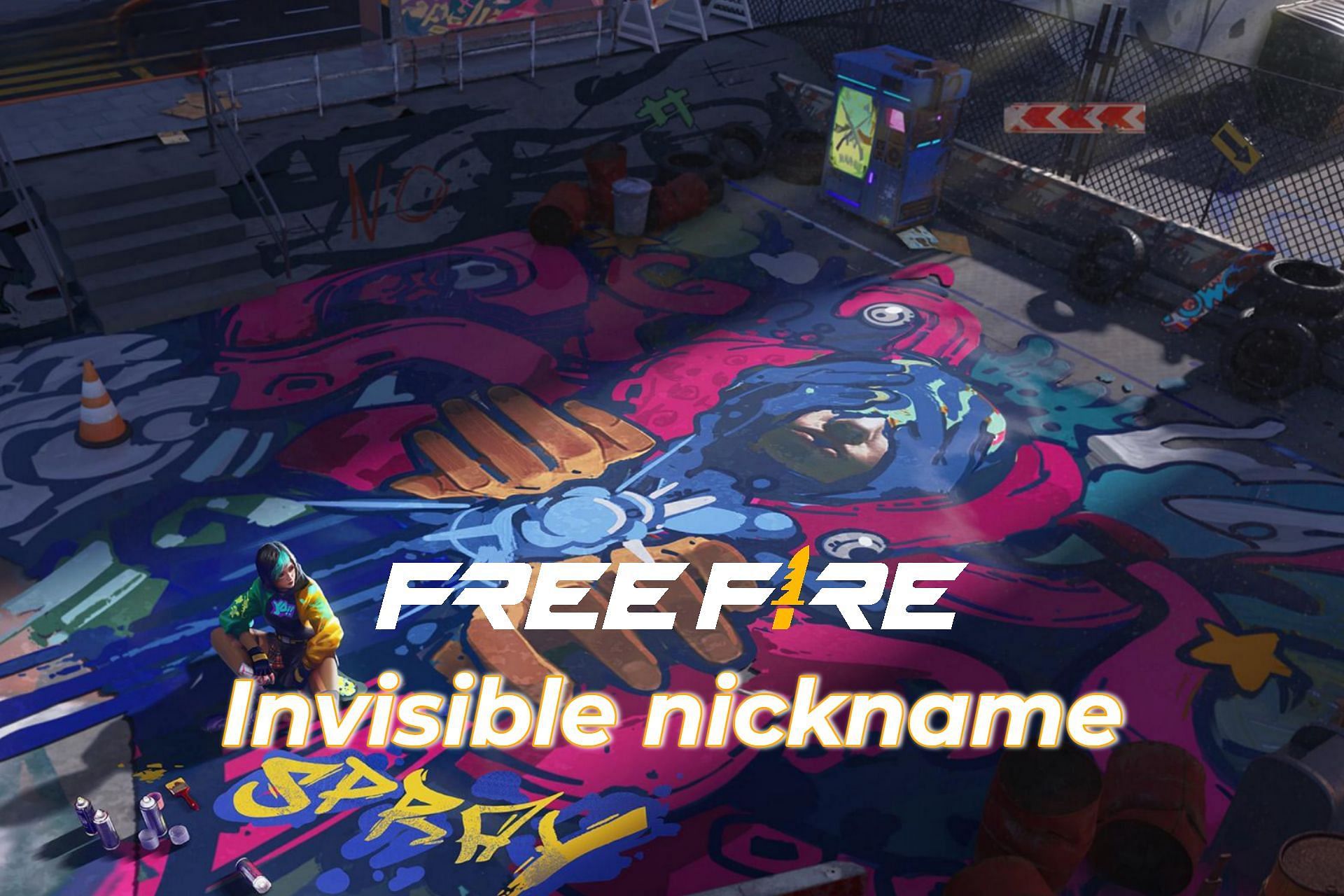 How to generate an invisible nickname in Free Fire in March 2023 (Image via Sportskeeda)