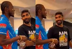 [Watch] Mumbai Indians pacers Jasprit Bumrah and Jofra Archer interact during the WPL 2023 final