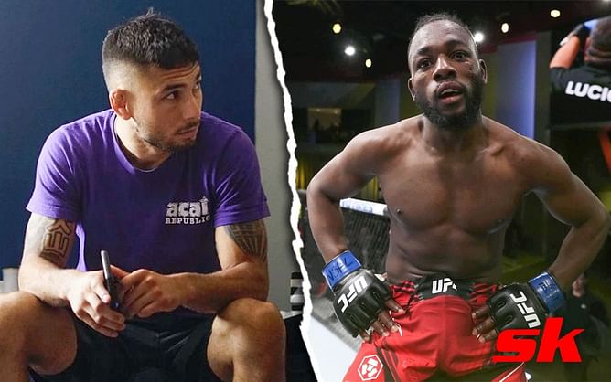 Manel Kape reacts in rage to opponent Alex Perez's UFC San Antonio pull-out