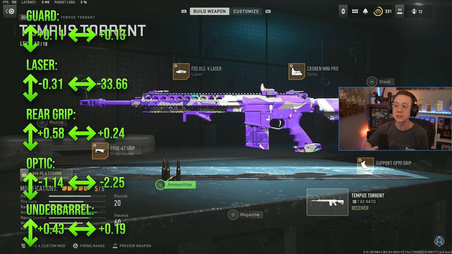 Best loadout for Tempus Torrent in Modern Warfare 2 Season 2 (Image via Activision and YouTube/WhosImmortal)