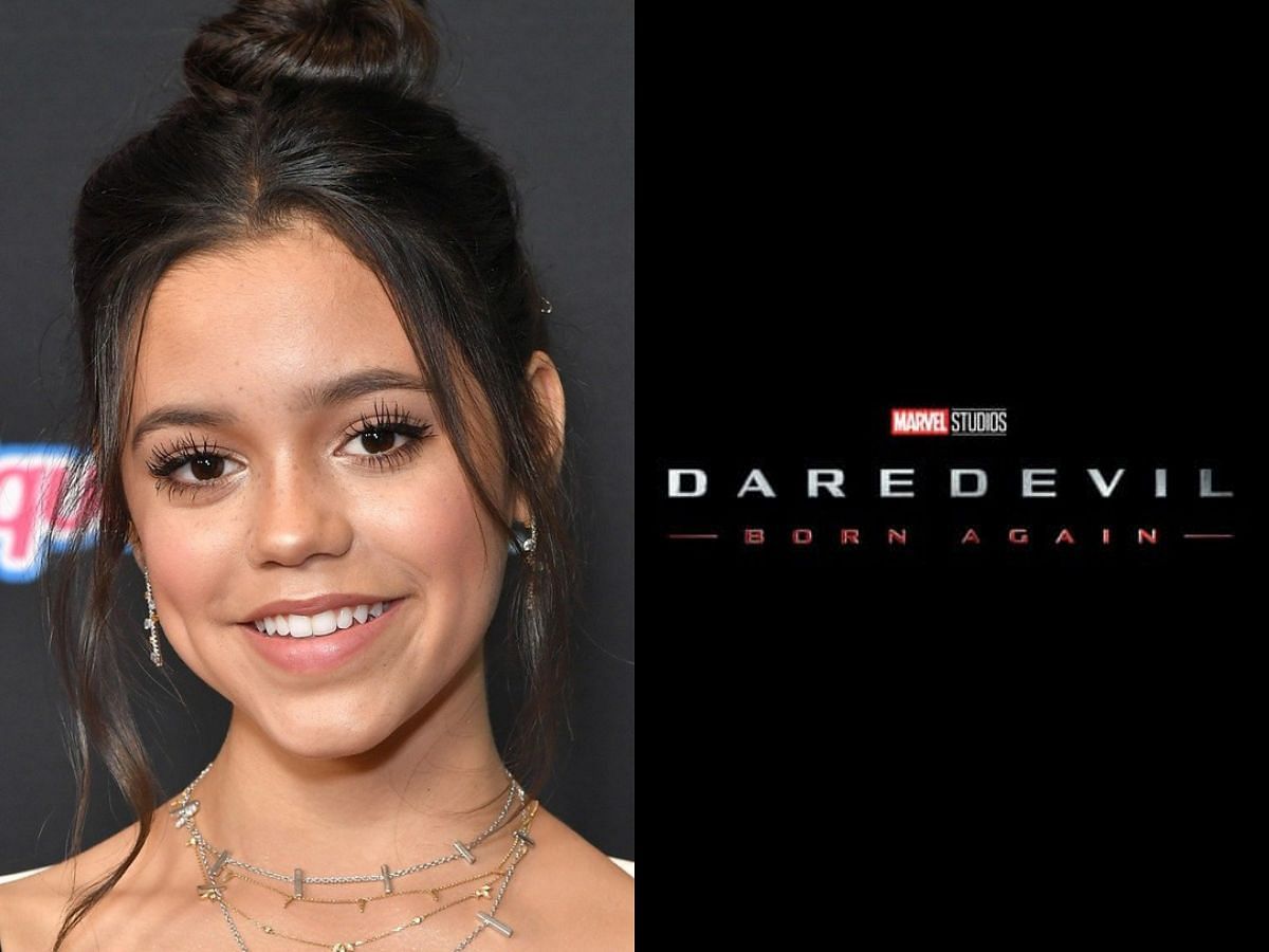 Jena Ortega reportedly joined the cast of Marvel&rsquo;s Daredevil: Born Again (Images Via Rotten Tomatoes and Marvel)