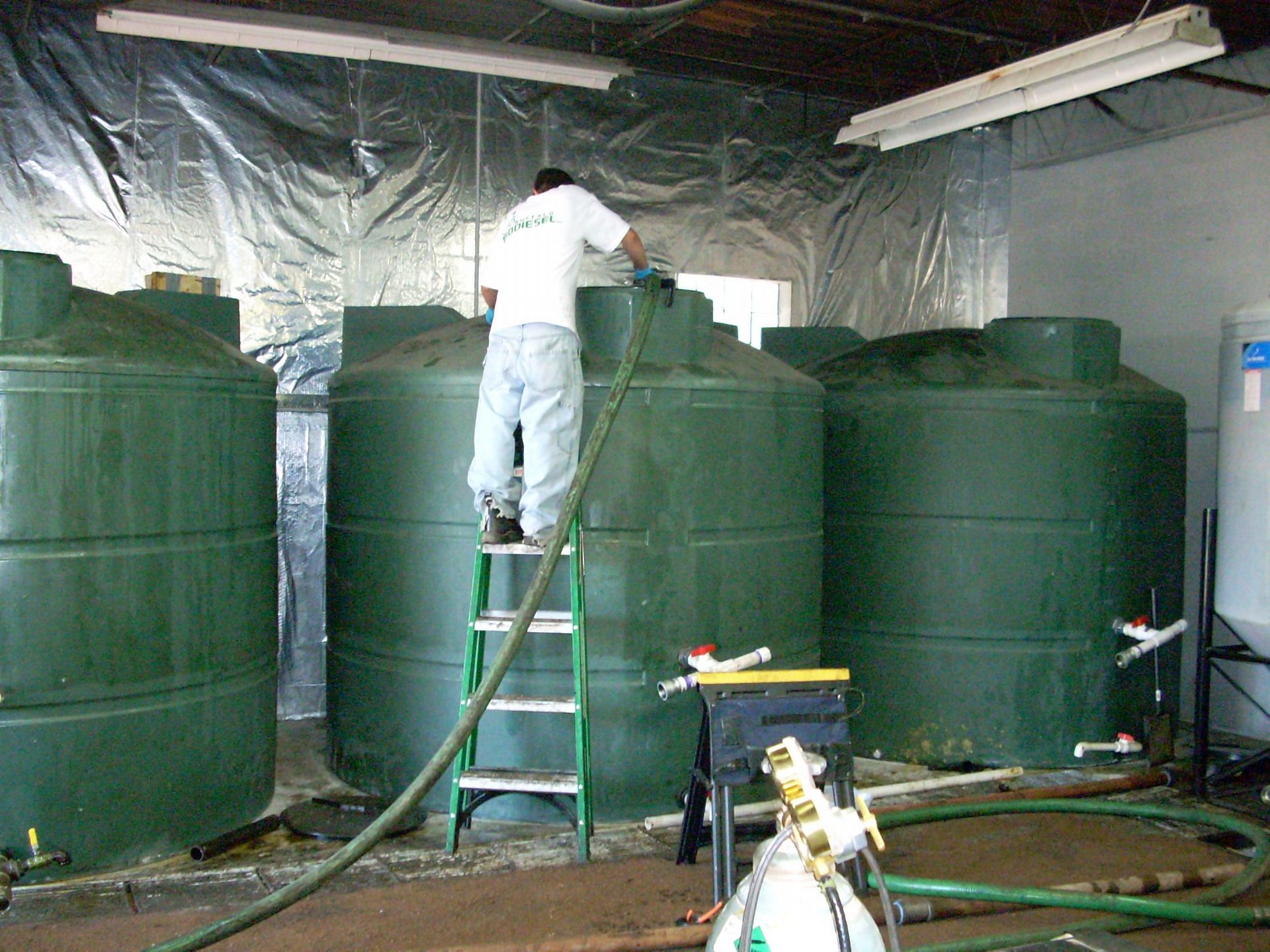 Buffalo Diesel oil containers (Image via Buffalo Diesel Inc.)