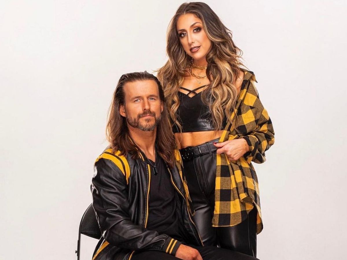 Adam Cole and Britt Baker