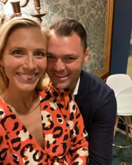 Martin Kaymer and Irene Scholz