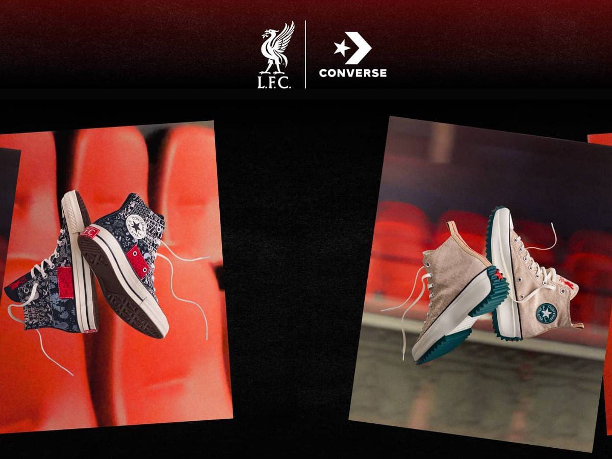 Liverpool FC x Converse Chuck 70 sneakers (Image via Sportskeeda)