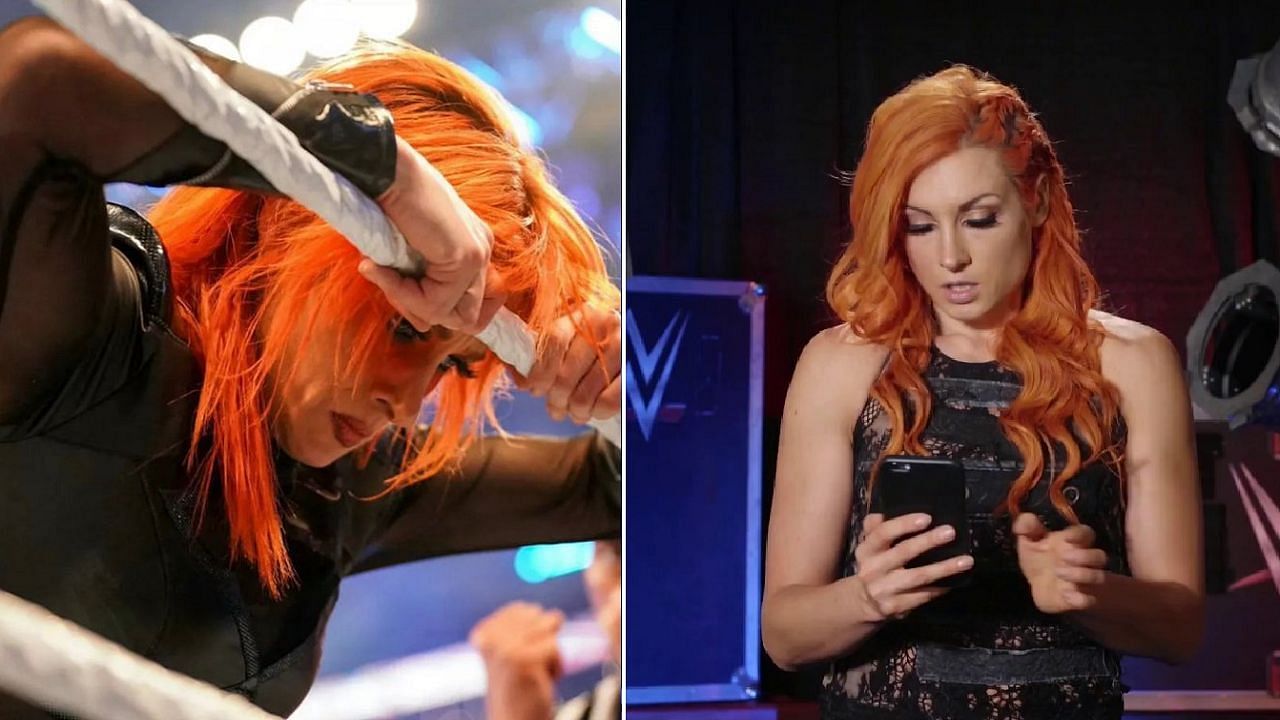 Becky Lynch had a heartfelt talk with the WWE legend after his release