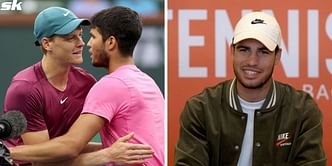 Carlos Alcaraz discloses having a great bond with "really nice guy" Jannik Sinner ahead of their Miami Open semi-final clash