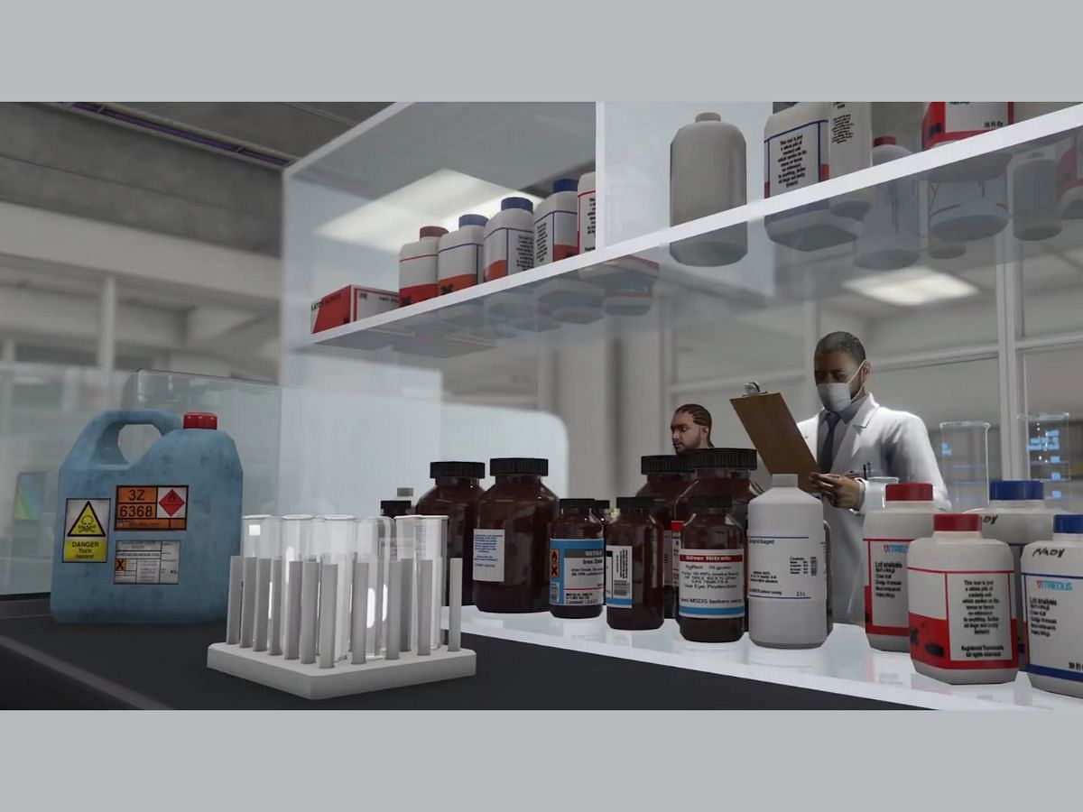 The chemical lab as seen in the teaser video (Image via Rockstar Games)