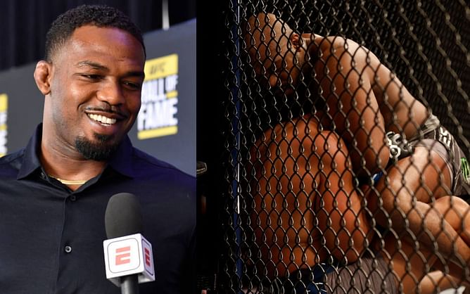 Jon Jones shares his POV of holding Ciryl Gane down on the ground - "I could hear his spine popping"
