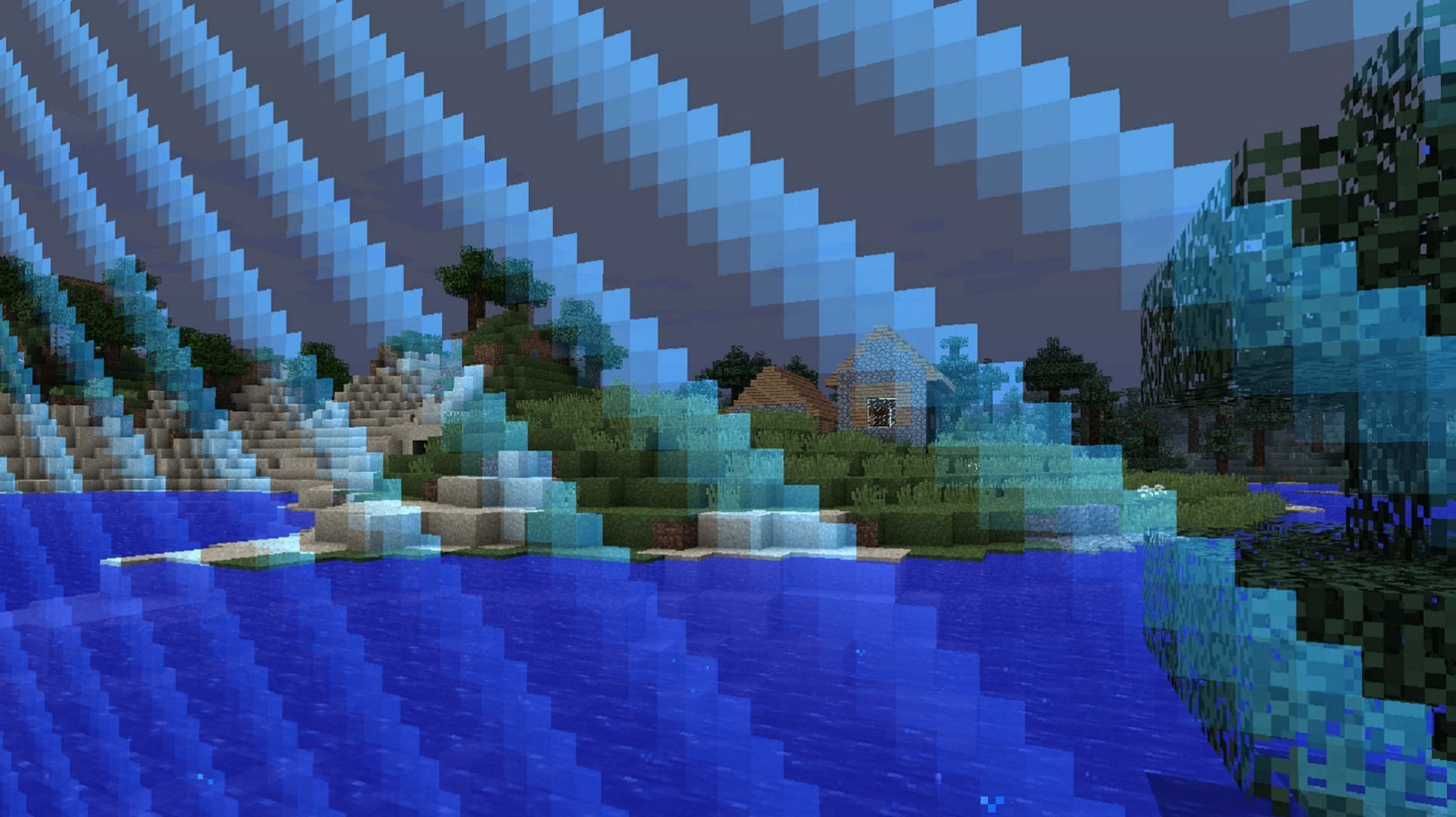The world border is one aspect of the build limit in Minecraft (Image via u/sonofshaq/Reddit)