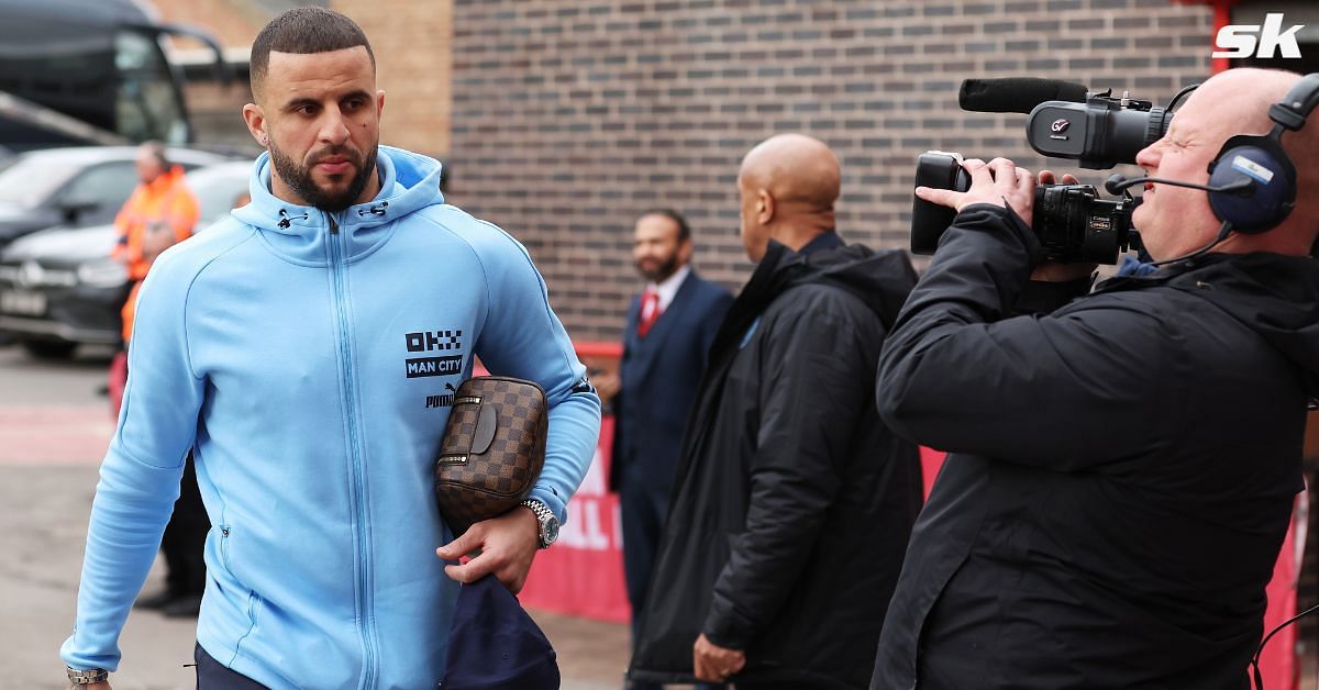 Manchester City star Kyle Walker is in hot water