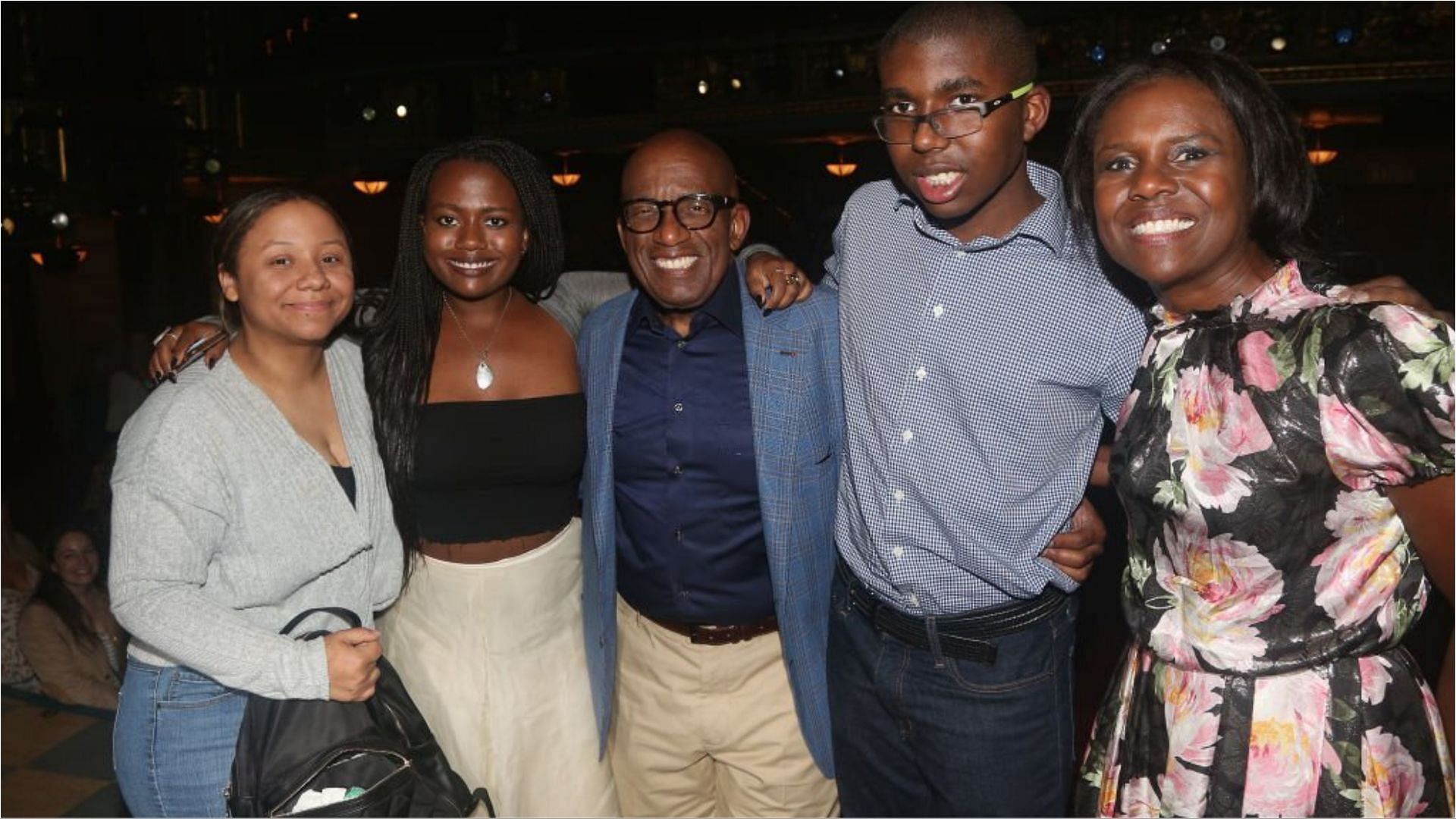 Al Roker with his family members (Image via Bruce Glikas/Getty Images)