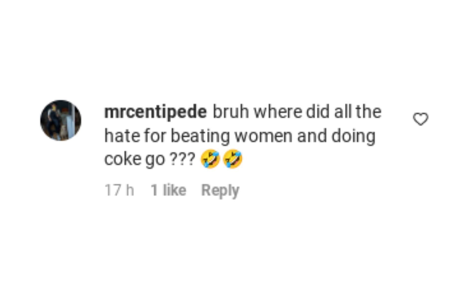 A fans comment