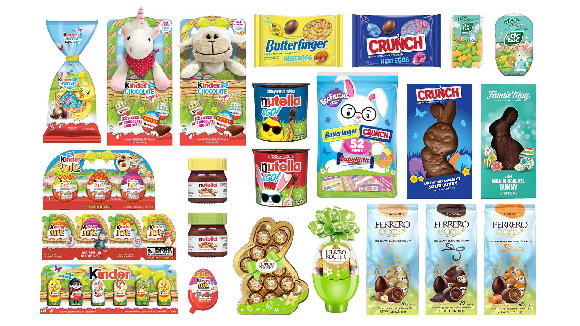 new spring and easter-themed products will be available at all major retailers across the country (Image via Ferrero)