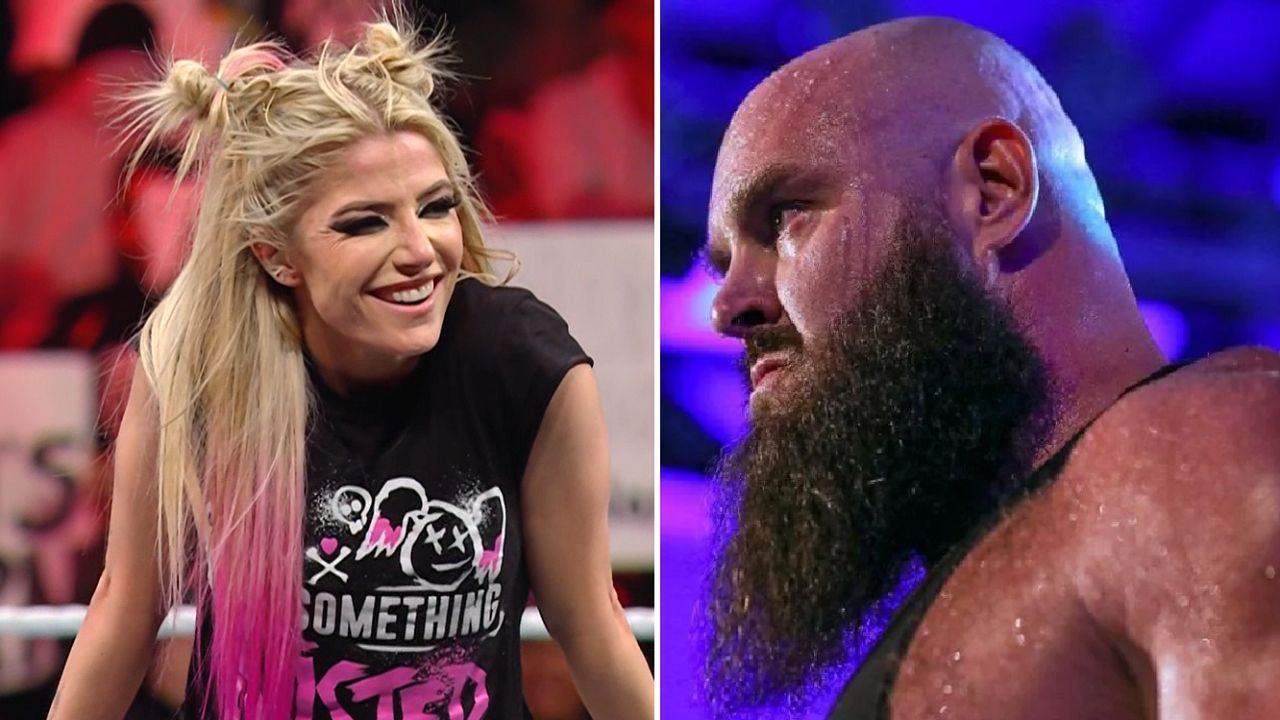 Alexa Bliss (left); Braun Strowman (right)