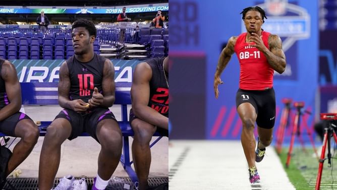 Lamar Jackson vs Anthony Richardson 40-yard dash: Who is the faster QB?